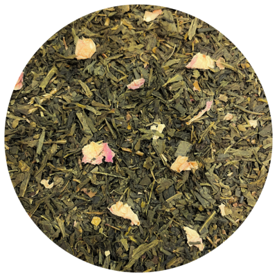 Thé Vert à la Rose (100g) - Thé vert