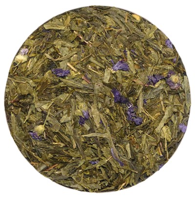 Thé Vert à la Violette (100g) - Thé vert