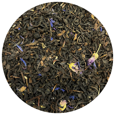 Thé Noir à la Violette (100g) - Thé noir