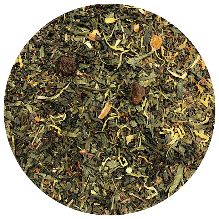 Fleurs d'Automne (100g) - Thé vert