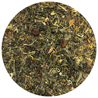 Fleurs d'Automne (100g) - Thé vert